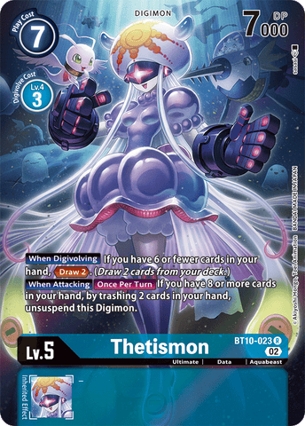 Thetismon [BT10-023] (Alternate Art) [Xros Encounter]