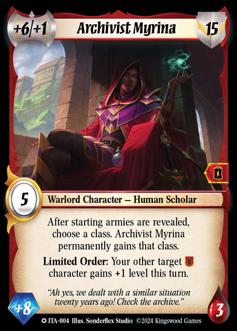 Archivist Myrina [Into the Accordlands]