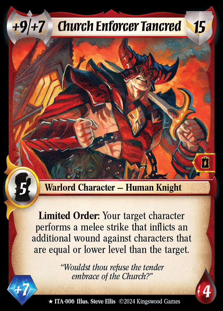 Church Enforcer Tancred [Into the Accordlands]