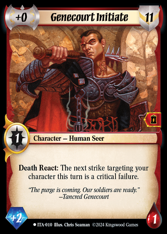 Genecourt Initiate [Into the Accordlands]