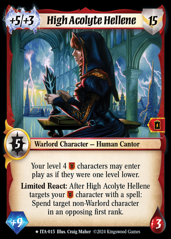 High Acolyte Hellene [Into the Accordlands]
