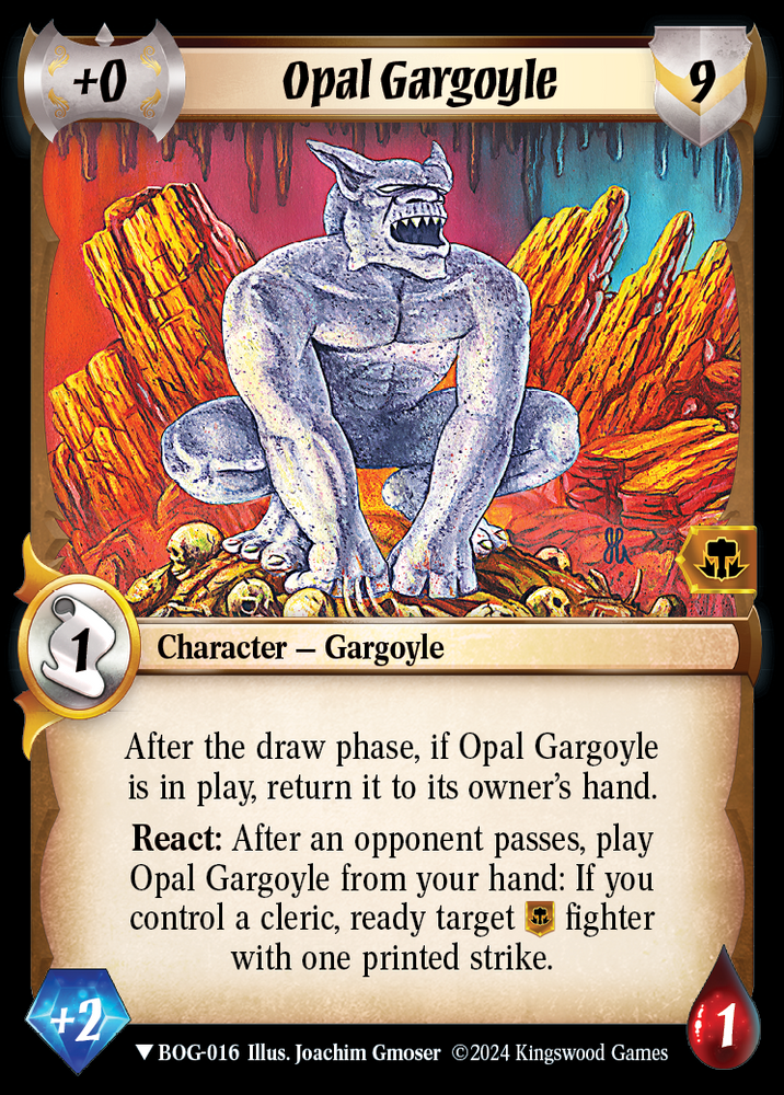 Opal Gargoyle [Box of Greed]