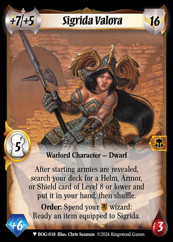 Sigrida Valora [Box of Greed]