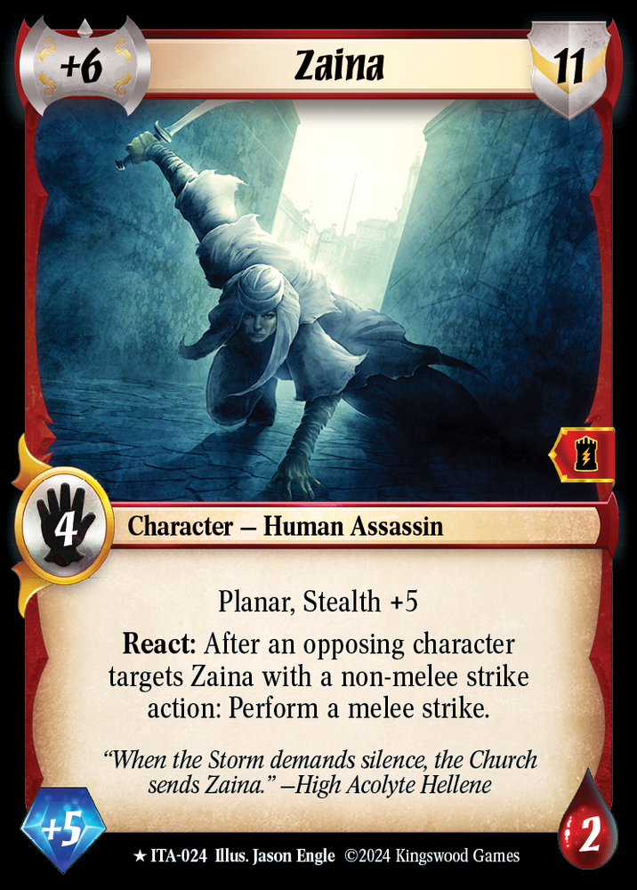 Zaina [Into the Accordlands]