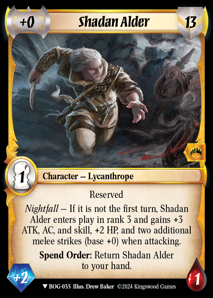 Shadan Alder [Box of Greed]
