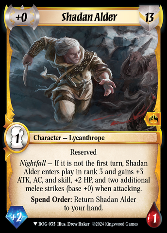 Shadan Alder [Box of Greed]