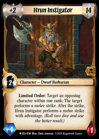 Hrun Instigator [Into the Accordlands]
