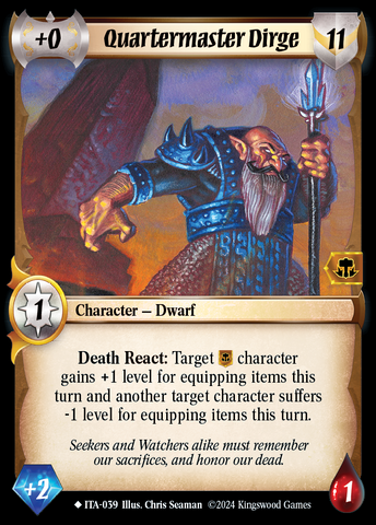 Quartermaster Dirge [Into the Accordlands]