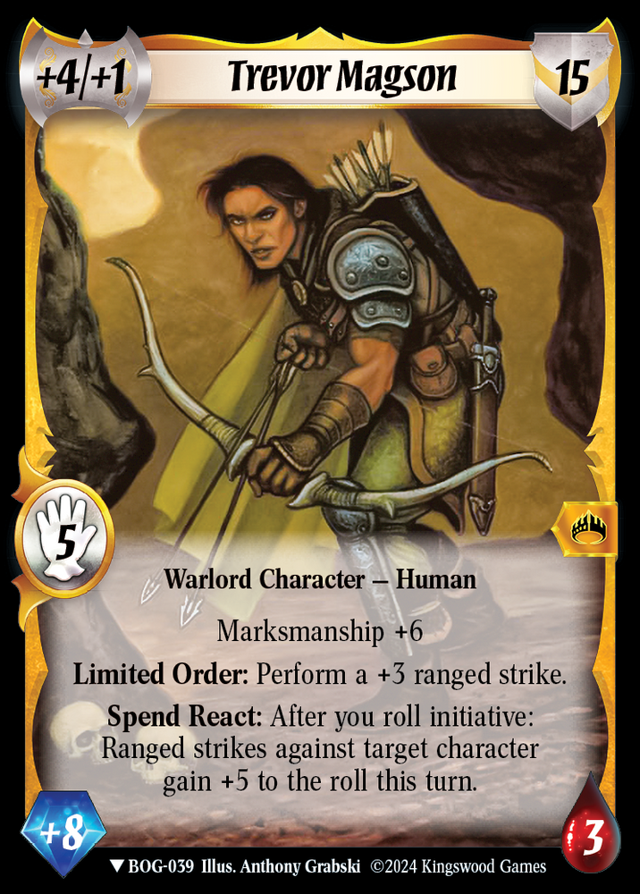 Trevor Magson (Extended Art) [Box of Greed]