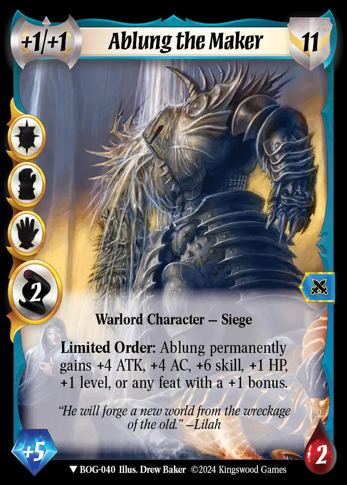 Ablung the Maker [Box of Greed]