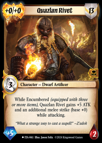 Quazlan Rivet [Into the Accordlands]