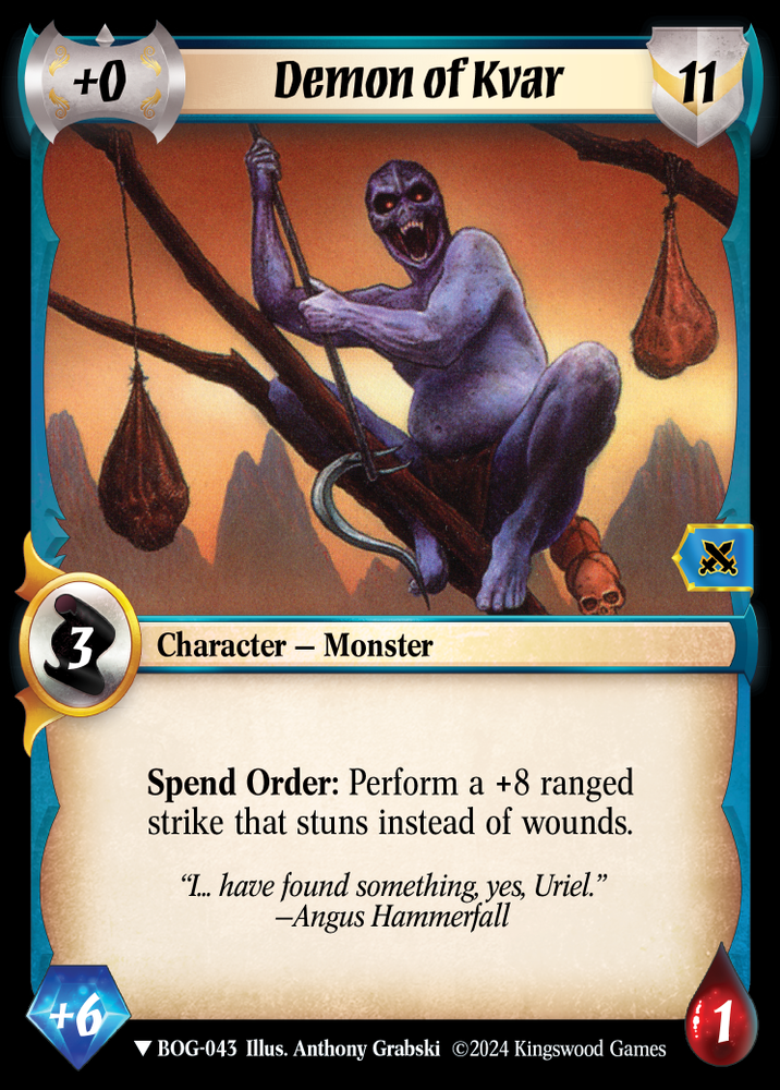 Demon of Kvar [Box of Greed]