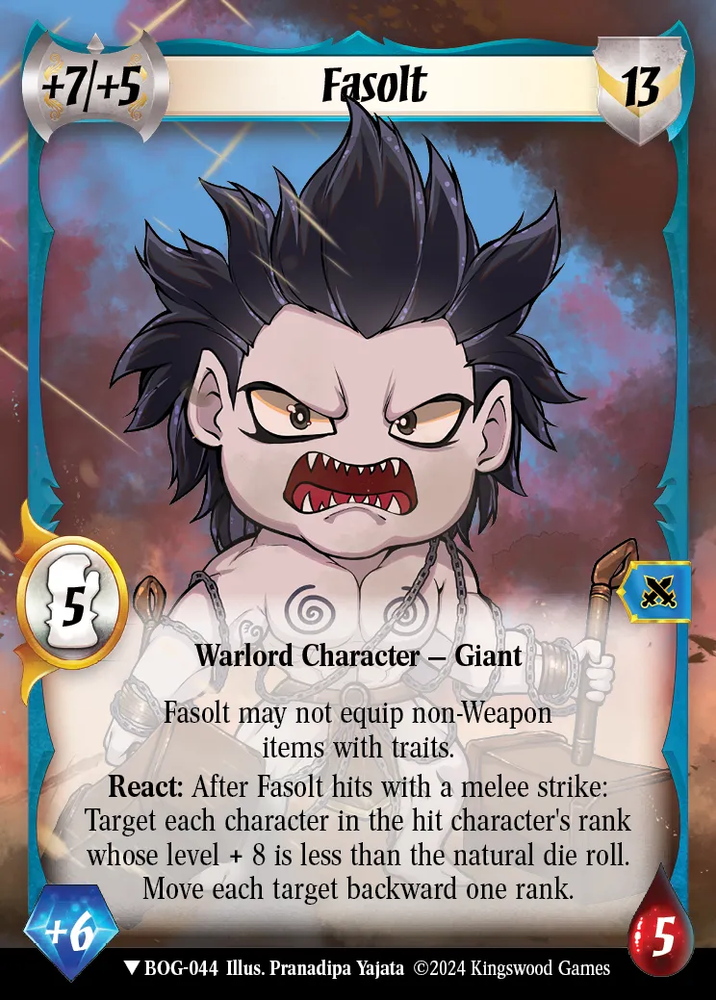 Fasolt [Box of Greed]