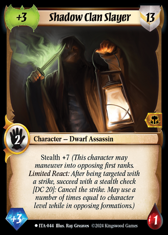 Shadow Clan Slayer [Into the Accordlands]
