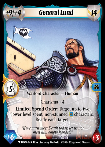 General Lund [Box of Greed]