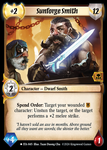 Sunforge Smith [Into the Accordlands]