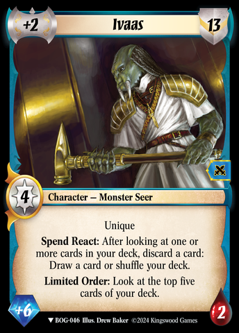 Ivaas [Box of Greed]