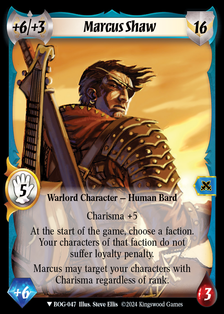 Marcus Shaw (Extended Art) [Box of Greed]
