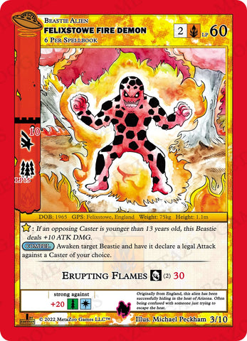 Felixstowe Fire Demon [Cryptid Nation: UFO First Edition Release Event Deck]