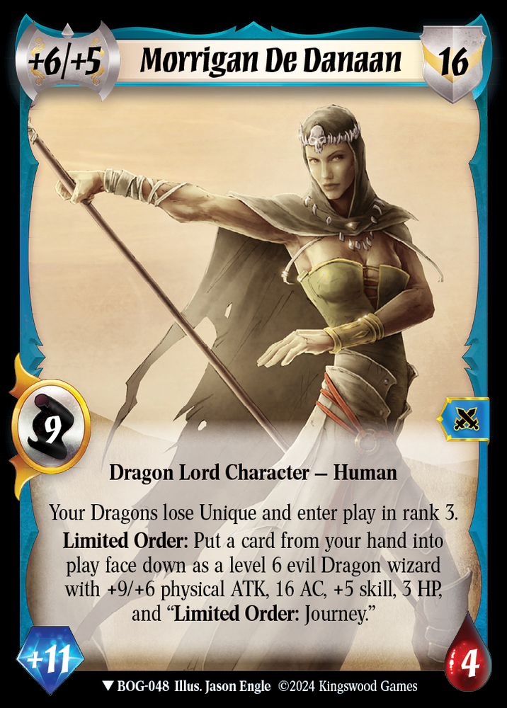 Morrigan De Danaan (Extended Art) [Box of Greed]