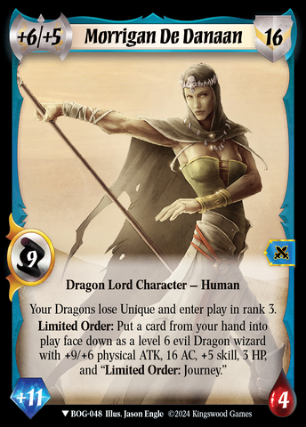 Morrigan De Danaan (Extended Art) [Box of Greed]