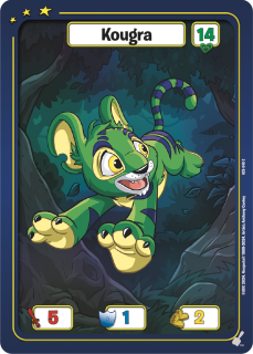 Kougra (Green) [25th Anniversary Celebration]