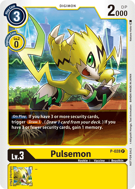 Pulsemon [P-028] [Promotional Cards]