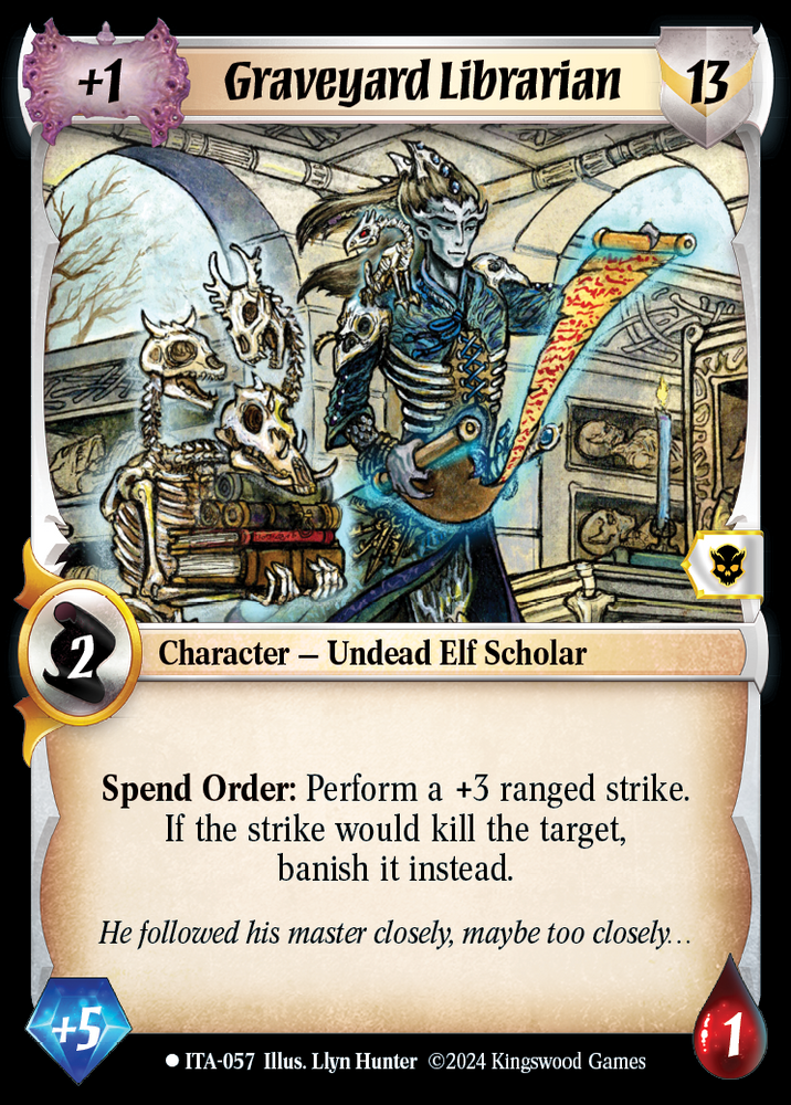 Graveyard Librarian [Into the Accordlands]