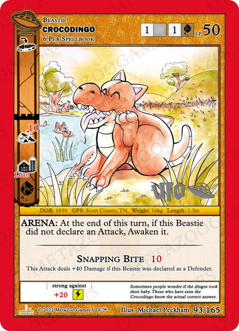 Crocodingo [Cryptid Nation: UFO First Edition Spoiler Pack]