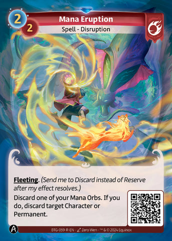 Mana Eruption (BTG-059-R) (PHYSICAL)