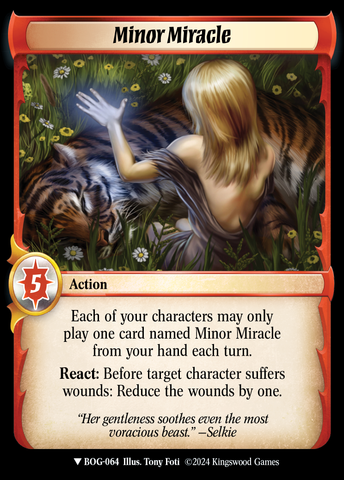 Minor Miracle [Box of Greed]