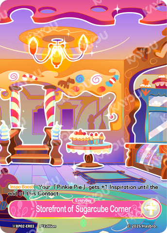 Storefront of Sugarcube Corner (※BP02-ER03-N Night Alternate Art) [Discord]