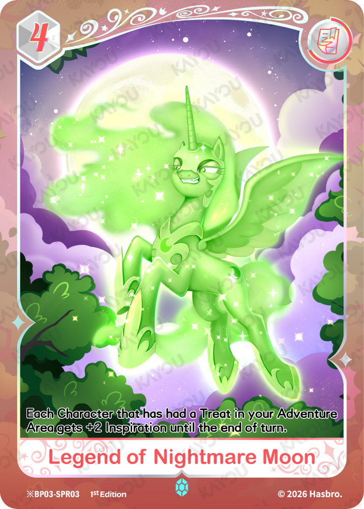 Legend of Nightmare Moon (※BP03-SPR03) [Nightmare Night]