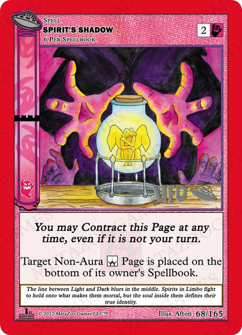 Spirit's Shadow [Cryptid Nation: UFO First Edition Spoiler Pack]