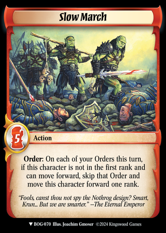 Slow March [Box of Greed]