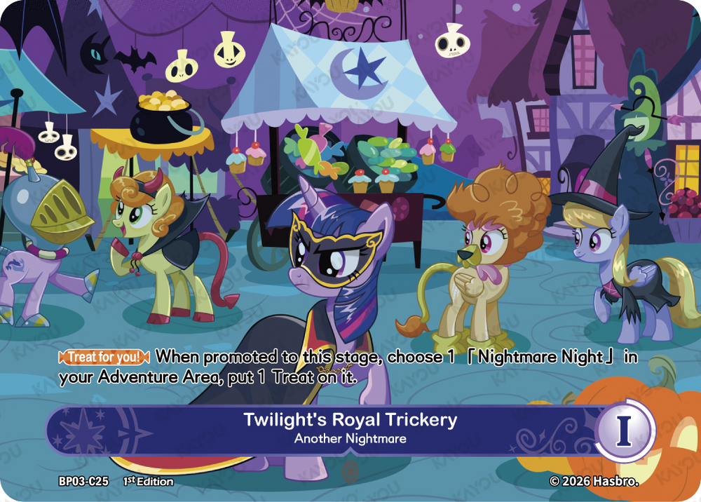 Twilight's Royal Trickery (BP03-C25) [Nightmare Night]