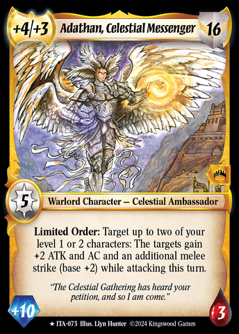 Adathan, Celestial Messenger [Into the Accordlands]