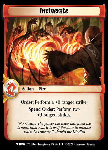 Incinerate [Box of Greed]