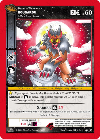 Rougarou [Cryptid Nation: UFO First Edition Release Event Deck]