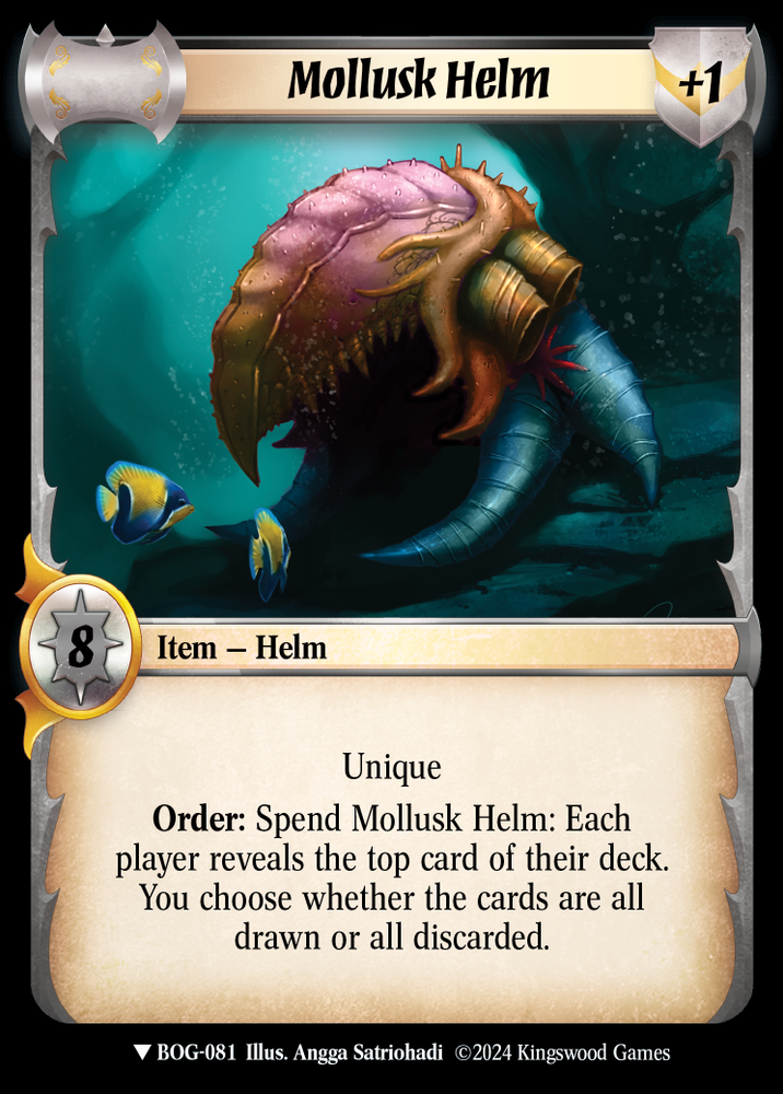 Mollusk Helm [Box of Greed]