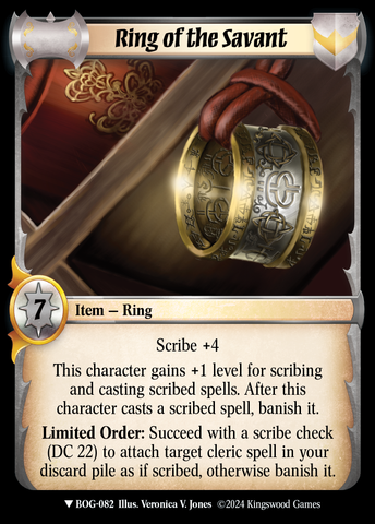 Ring of the Savant [Box of Greed]