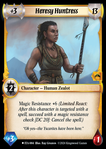 Heresy Huntress [Into the Accordlands]