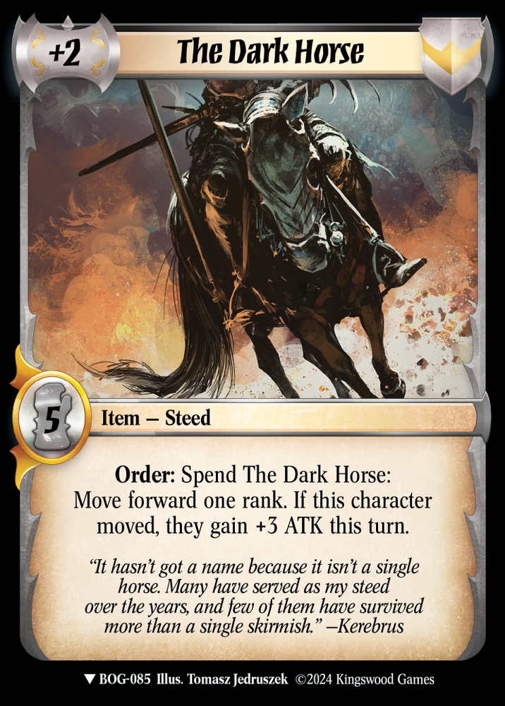 The Dark Horse [Box of Greed]