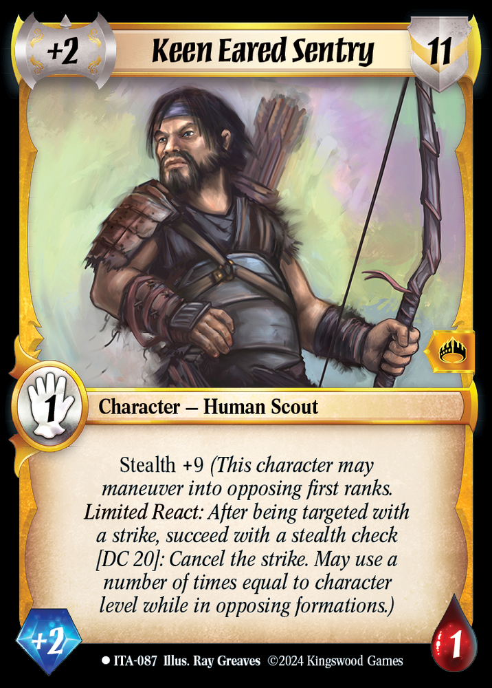 Keen Eared Sentry [Into the Accordlands]