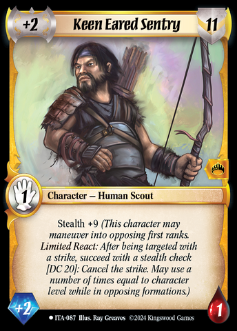 Keen Eared Sentry [Into the Accordlands]
