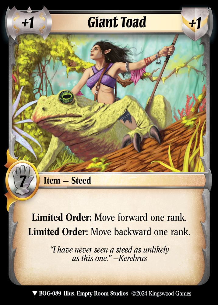 Giant Toad [Box of Greed]