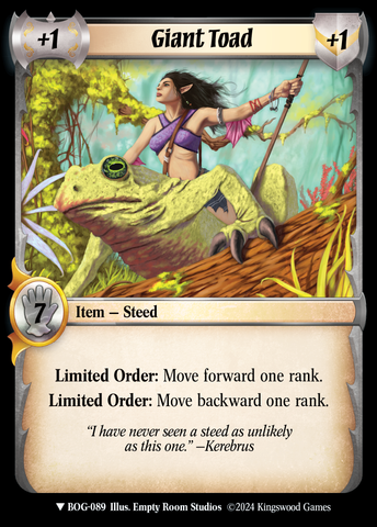 Giant Toad [Box of Greed]