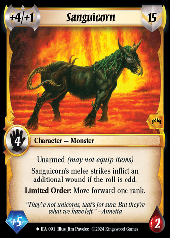 Sanguicorn [Into the Accordlands]