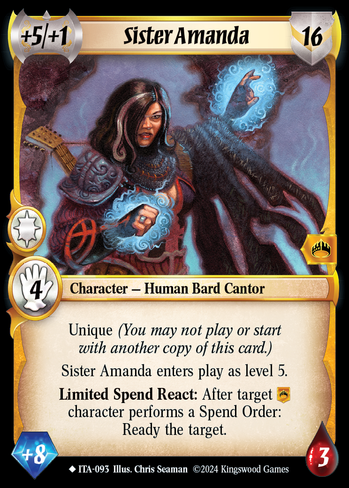 Sister Amanda [Into the Accordlands]