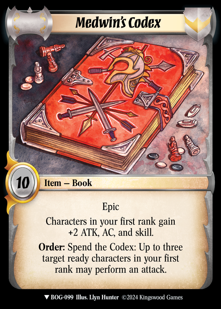Medwin's Codex [Box of Greed]